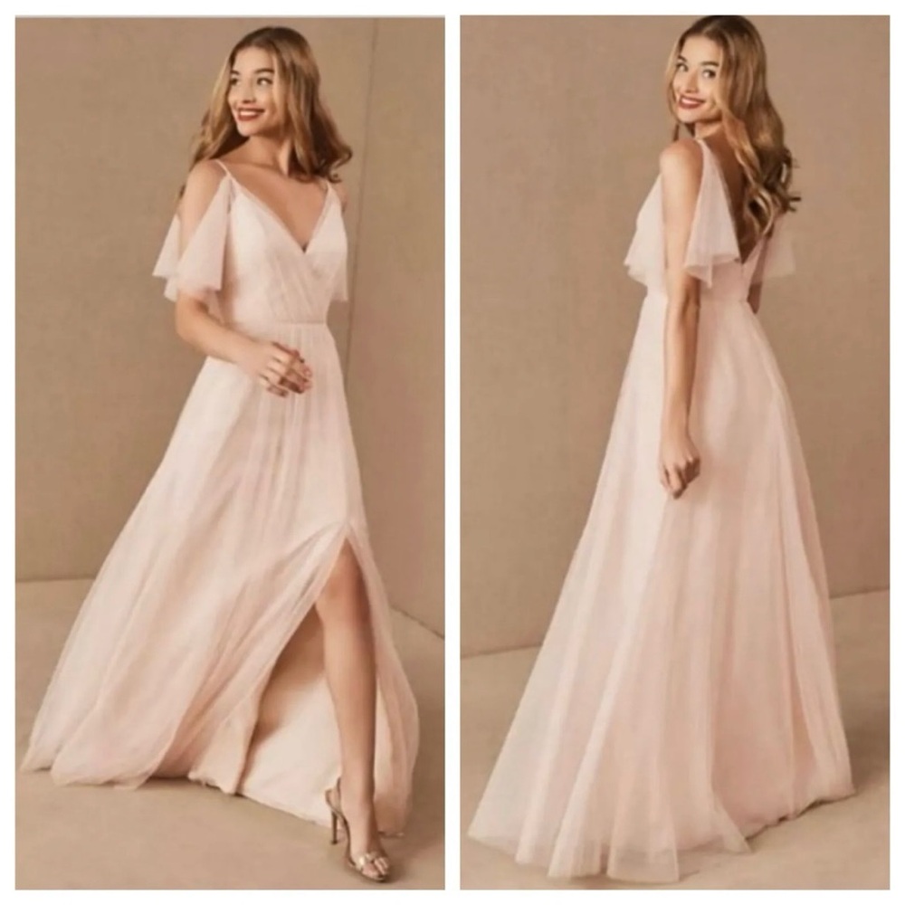 Jenny Yoo Blush Maxi Dress - Picture 2 of 13